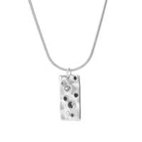 Halsketting Glimmer Zilver 