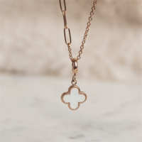 Halsketting Lucky Liora Rose Goud 