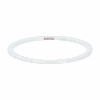 iXXXi Ring Ceramic White 1 mm 3904-06