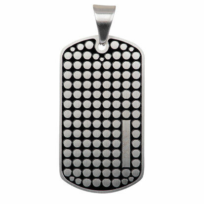 iXXXi Men  Pendant Dog Tag Dots 