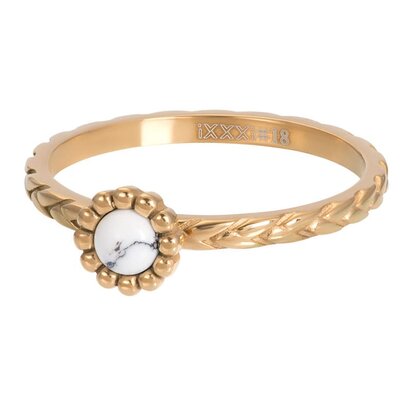 iXXXi Ring Inspired White Goud R05902-01