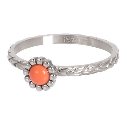 iXXXi Ring Inspired Coral Zilver R05903-03