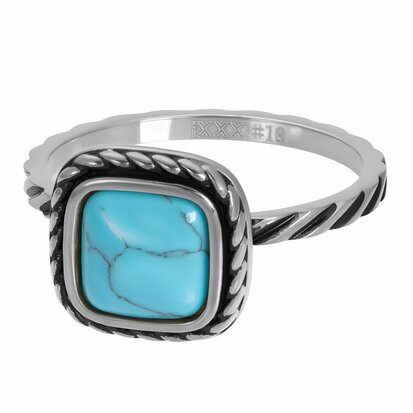 iXXXi Ring Summer Turquoise Zilver R05920-03