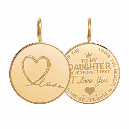 iXXXi Hanger Daugher Love Small Goud C4302499001