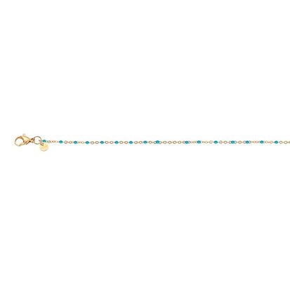 iXXXi Collier Slim Ball Turquoise/Goud N0450245002