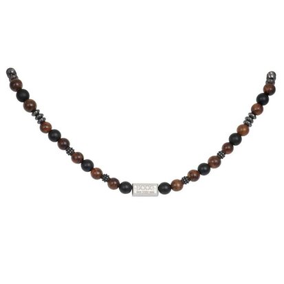 iXXXi Men Ketting Boho Wood 45 cm N0011045007