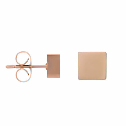 iXXXi oorbellen studs Abstract Square rose