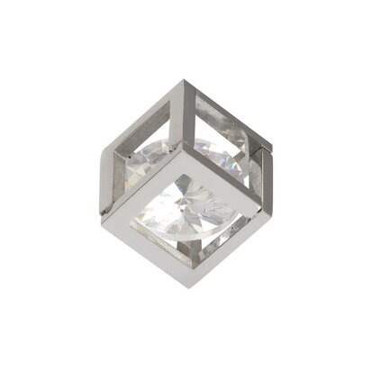 iXXXi charm Hollow Cube Stone zilver C043037