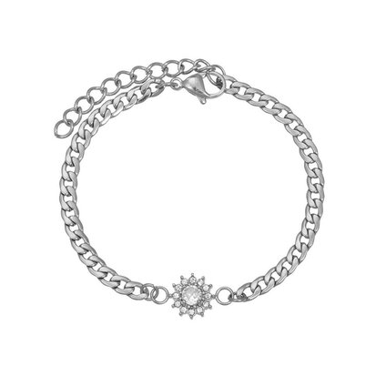  iXXXi armband Small Lucia Crystal Zilver B00410-03
