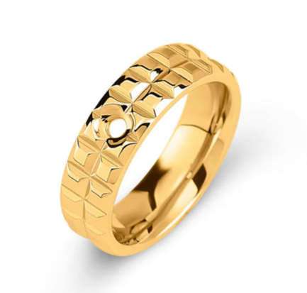 Melano Twisted Tana ring goud