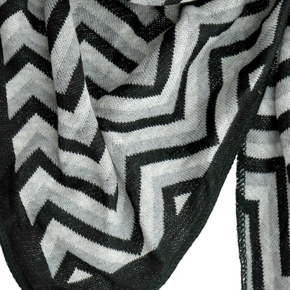 Lot83 Sjaal Lizzy Zwart