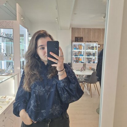 Blouse Lizzy Blauw 
