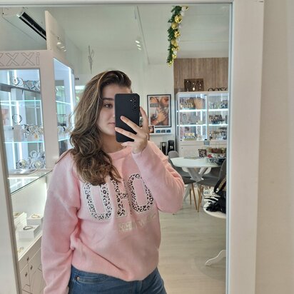 Trui SOHO rose