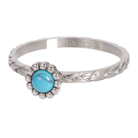 iXXXi Ring Inspired Turquoise Zilver R05904-03
