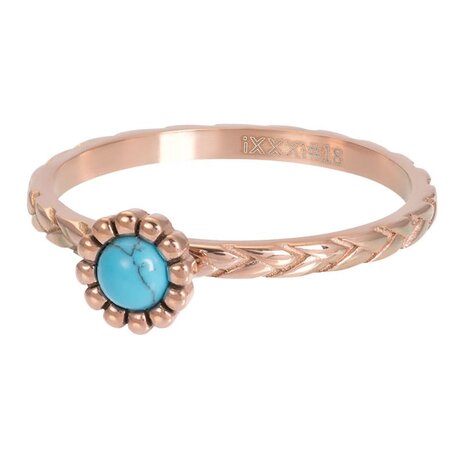 iXXXi Ring Inspired Turquoise Rose R05904-02