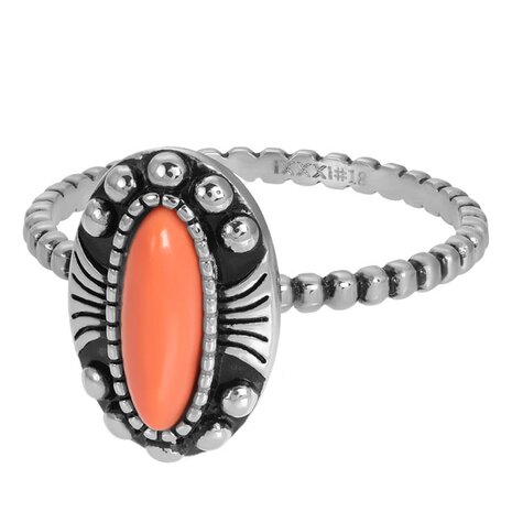 iXXXi Ring Indian Coral 2 mm R05908