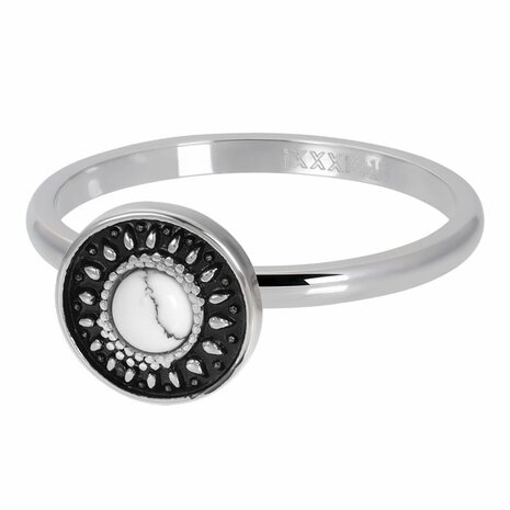 iXXXi Ring Vintage White Zilver R060001-03