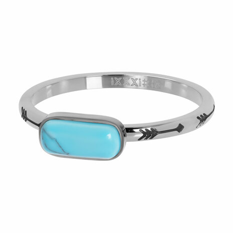 iXXXi Ring Festival Turquoise Zilver R05915-03