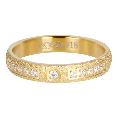 iXXXi ring Blaze Goud 4mm