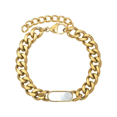 De iXXXi armband Milestone Goud B00413-01