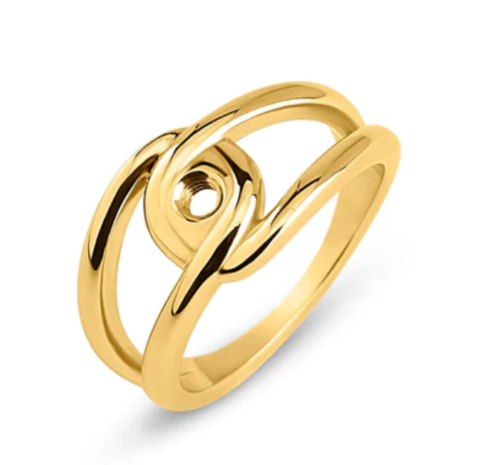 Melano Twisted Tori ring goud