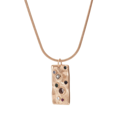 Halsketting Glimmer Rose Goud 