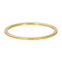 iXXXi Ring Sandblasted Goud  1mm R03902-01