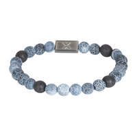 iXXXi Men Armband. Kralen/Blauw LUX JEANS