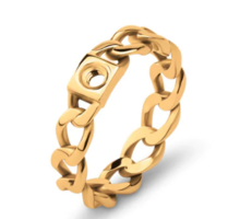 Melano Twisted Tessa Ring Goud
