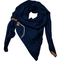 Lot83 Sjaal Fien Donkerblauw 