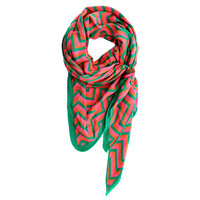 Sjaal Lot83 Lizzy groen-pink