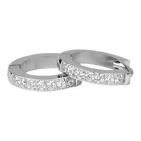 KalliKalli creolen 9mm zirkonia