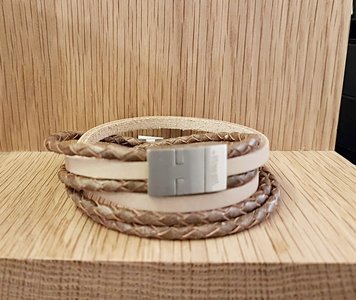 Thomss armband BEIGE/LIGHT BROWN
